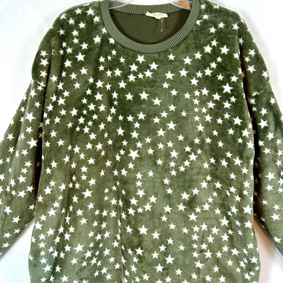 Women’s Thick Plush Fleece Pullover sweatshirt with pockets / large - Picture 2 of 6